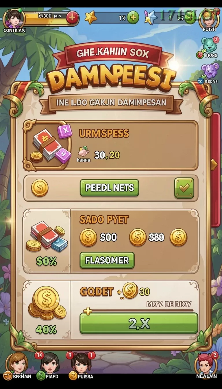 Cuplikan layar WDBOS — halaman utama