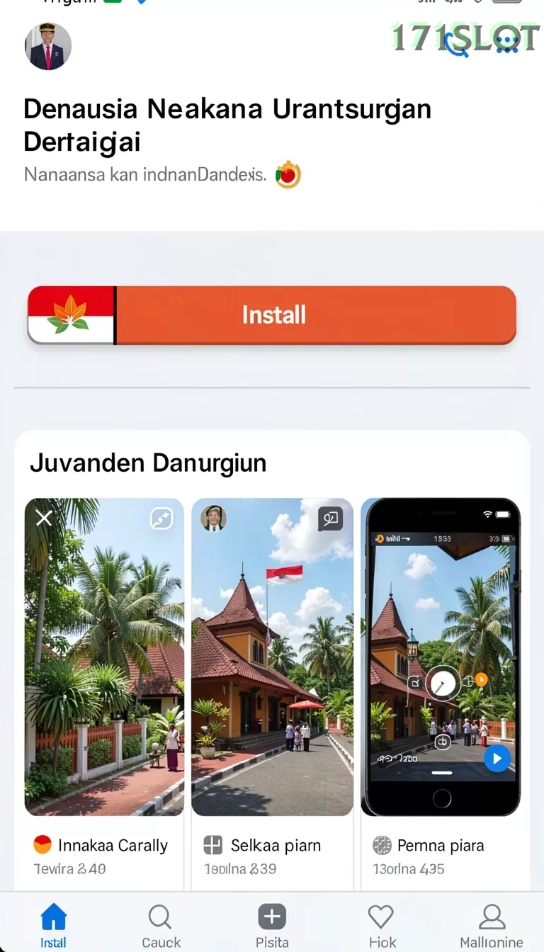 Cuplikan layar SUSTER4D — aktivitas