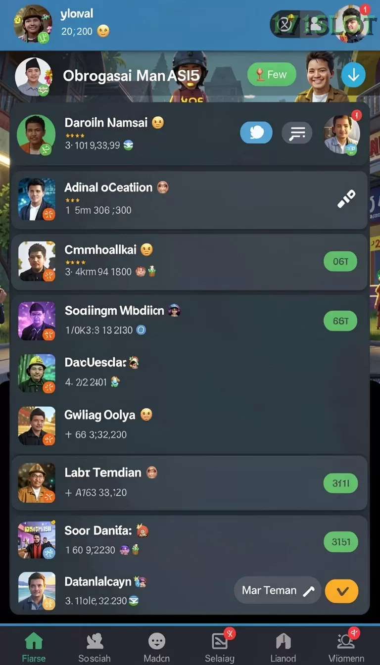 Cuplikan layar F32 — halaman utama